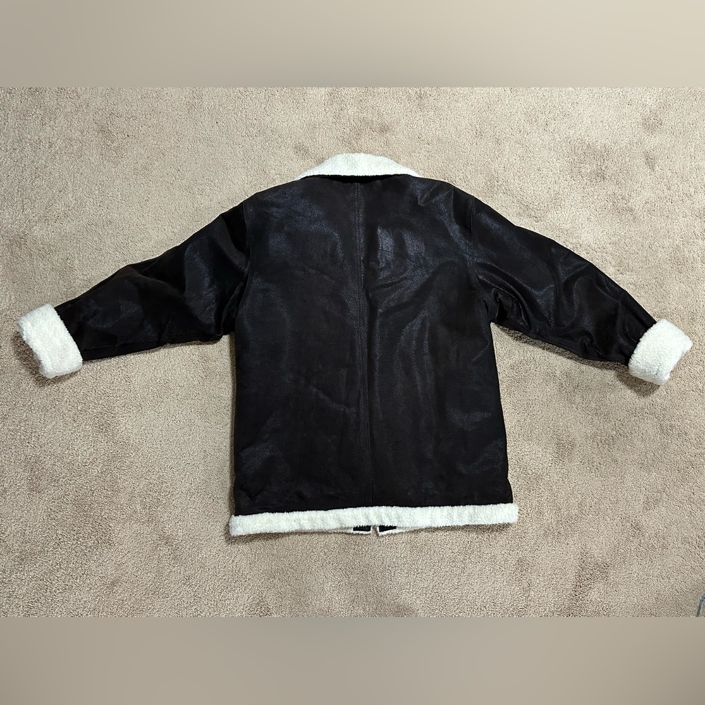 Vintage chocolate brown leather jacket - Picture 2 of 10